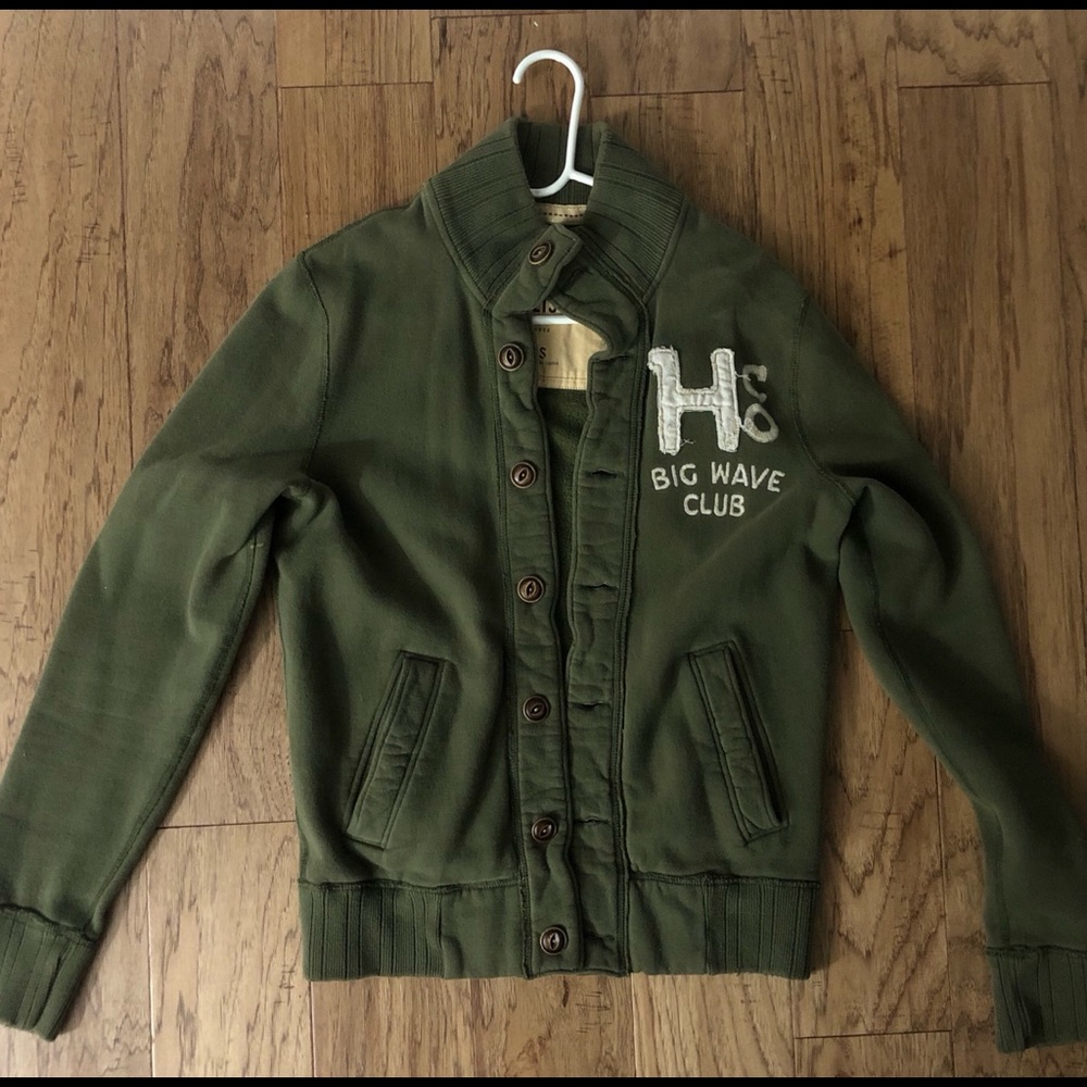 Men’s Button down Sweatshirt